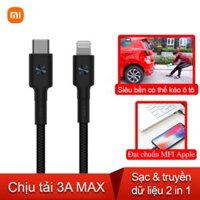 Cáp sạc siêu bền USB-C to Lightning Xiaomi Zmi chuẩn MFI AL873K dây sạc c to lightning – Tech1 Store