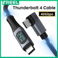 Cáp Sạc thunderbolt 4 40gbps 240w USB4 8k 60hz Có Màn Hình lcd Cho iphone 15 macbook pro / air ipad,Tonito ps5 pixel type c thunderbolt 3 dây sạc macbook