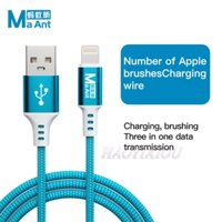 Cáp Sạc / Truyền Dữ Liệu Tự Động Phục Hồi Có Đèn Flash Cho iphone / ipad / ipod