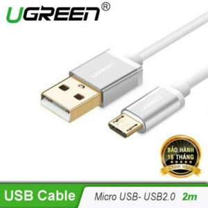 Cáp sạc truyền dữ liệu USB 2.0 sang MICRO USB Ugreen 30657 2M
