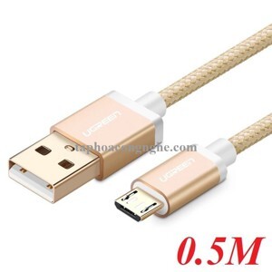Cáp sạc truyền dữ liệu USB 2.0 sang MICRO USB Ugreen 30659 0.5M