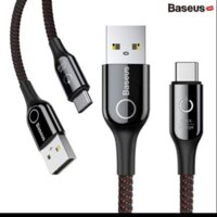Cáp sạc tự ngắt baseus chân Type c / typec chính hãng