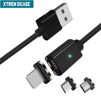 Cáp sạc từ tính nhanh Xtrend USB Type C Micro 3 trong 1 cho iPhone ipad Android