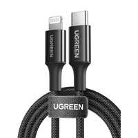 Cáp sạc UGREEN 1m cổng usb-c sang lightning 480mbps thích hợp cho Apple 13/13 pro/ipad/macbook pro