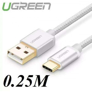 Cáp sạc USB 2.0 to Type C dài 3m Ugreen 20815