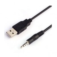 Cáp sạc USB đầu tròn 3.5 ly 4 khấc