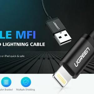 Cáp sạc USB Lightning 0.5m Ugreen 40984 cho IPhone