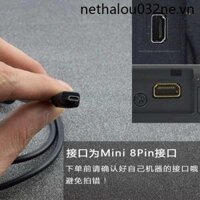 Cáp sạc USB Mini 8 chân Cáp dữ liệu cổng nhỏ Mini / Camera MP5 Cáp MP4 Âm thanh MP3