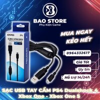 Cáp Sạc USB Tay Cầm PS4 Dualshock 4 / Xbox One / Xbox One S / Hàng Xịn Kết Nối PC Laptop Dài 2M