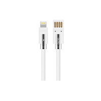 Cáp sạc và truyền dữ liệu lightning 8 pin chất liệu hợp kim dành cho Apple - Actto USB-37 - Hàng chính hãng  - White