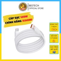 Cáp Sạc Xiaomi 120w , Dây Sạc Siêu Nhanh Chân Type C Chính Hãng - Beetech