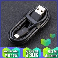 Cáp sạc Xiaomi Micro USB 1.2M (Đen)