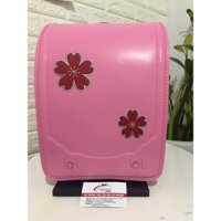 Cặp sách chống gù lưng Nhật bản màu hồng cho bé gái