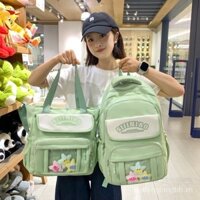 Cặp sách học sinh cấp 2 nữ học sinh cấp 3 phong cách Mori Ba lô học sinh tiểu học đáng yêu sức chứa lớn