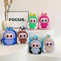 Cặp sách Labubu đi học mẫu giáo mầm non, balo cao cấp chống nước cho bé trai bé gái đáng yêu Xu Xu Kids
