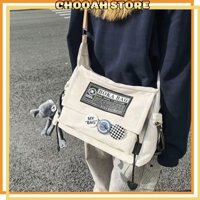 Cặp sách nam nữ đi học đeo chéo không kèm huy hiệu cá tính CHOOAH BOK17