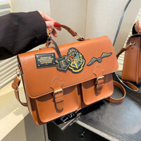 Cặp sách phong cách Harry Potter, cặp đeo chéo phong cách trường Hogwarts, cặp đeo vai kiểu Anh