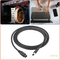 Cáp Star Firewire 800 đến 400 IEEE 1394 Cáp chuyển đổi 6 chân sang 9Pin cho máy in