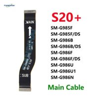 Cáp SUB Chính Cho Samsung Galaxy S20 + G985F G986B G986U 5G Đầu Nối Bảng Sạc USB Bo Mạch Chủ Cáp Mềm FPC S20 Plus