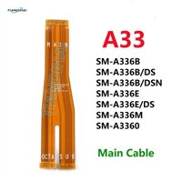 Cáp SUB Chính Cho Samsung Galaxy A33 5G A336B A336E A336M A336 Đầu Nối Bảng Sạc USB Bo Mạch Chủ Cáp Mềm FPC