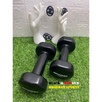 Cặp Tạ tay 5 kg Brosman nhập khẩu chính hãng cao cấp (2 quả màu đen)