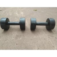 Cặp Tạ Tay Gang Đúc Nguyên Khối 12kg (24kg cho 2 tay)