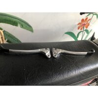 Cặp tai côn + tai thắng nhôm sáng có cao su bảo vệ cho anh em dọn xe honda 67-Cd...hàng mới phụ tùng