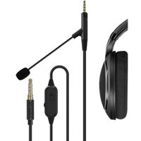 Cáp tai nghe Geekria 1.7M có Mic Tương thích với Tai nghe Sennheiser HD 620S, HD598, HD598 SE, Dây thay thế giắc cắm 2,5mm có điều khiển âm lượng / tắt tiếng