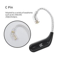 Cáp tai nghe móc tai KZ AZ09 HD Bluetooth 5.2 Cáp nâng cấp không dây HIFI kèm hộp sạc KZ Z1 S2 ZSTX Z1 ZSX DQ6 ZS10 PRO Màu sắc AZ09 C PIN