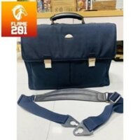 Cặp táp công sở Samsonite khoá trượt có kèm dây đeo chéo chính hãng
