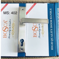 Cặp tay chụp khoá tay gạt cửa nhôm Bosca