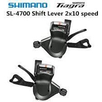 Cặp tay gạt sang số xe đạp tay ngang City/MTB hiệu SHIMANO TIAGRA Shift Lever Flat Bar Road 2x10-speed - set SL-4700 L+R