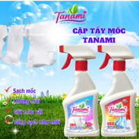 Cặp tẩy mốc TANAMI Giups bạn giải quết những vấn đề mốc đen trên quần áo , chăn màn ,vỏ gối