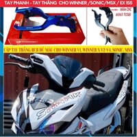 Cặp Tay Phanh RCB Nhôm CNC Gắn Winner/Winner X/Sonic/MSX 125; Exciter 135/150/155 Vva/NVX V1/Ex 50cc