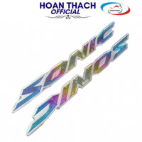 Cặp Tem Xe Máy Chữ Nổi Xe Sonic Titan HOANTHACH SP017490