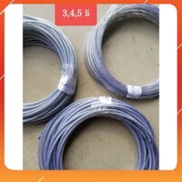Cáp thép bọc nhựa cuộn 100 mét.Đầy đủ các size 2mm,3mm...KIM KHÍ THÁI BÌNH VINA
