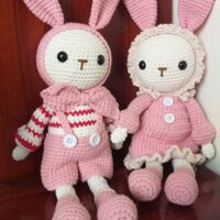 Cặp thỏ mimi và miti