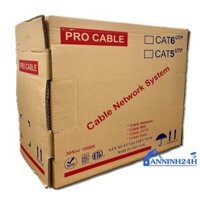 Cáp thông tin UTP CAT5E 4 đôi PRO CABLE LS