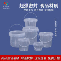 Cấp Thực Phẩm Dày Trong Suốt Thùng Nhựa 500ml Takeaway Snack Bao Bì Hộp Câu Cá Nước Hoa Thùng Hải Sản Trà Trái Cây Di Động