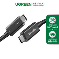 Cáp Thunderbolt 3 Gen 3 UGREEN US341 - Tốc độ truyền 40Gbps, sạc nhanh PD100W - Hỗ trợ xuất hình ảnh 5K@60Hz – Ugreen Việt Nam