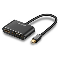 Cáp Thunderbolt - Mini Displayport to HDMI  VGA Ugreen 20422 - Hàng Chính Hãng