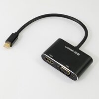 Cáp Thunderbolt sang HDMI + VGA Ugreen 20421 vỏ nhôm - - WE-MAX STORE