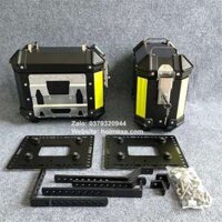 Cặp Thùng Hông Xe Motor, Xe Máy Bằng Nhôm 18 Lít + Pass Ốc Vít