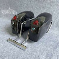 Cặp Thùng Hông Xe Motor, Xe Máy Có Đèn 46cm*15cm*29cm