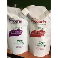 Cặp thuốc duỗi tóc collagen Procerin