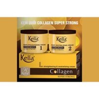 CẶP THUỐC KEM DUỖI ÉP TÓC KELLA COLLAGEN SUPER STRONG