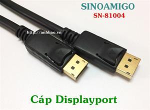 Cáp tín hiệu displayport to DP 28AWG dài 3m SN 81004