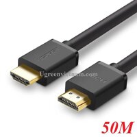 Cap tin hiêu HDMI chuân 1.4 50m 60m  Ugreen 40592  40593 - Hàng Chính Hãng - 50M