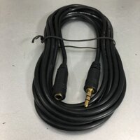 Cáp Tín Hiệu Nối Dài Âm Thanh Audio Cable 3.5mm Male to Female Audio Extension Cable OEM Black Length 3M