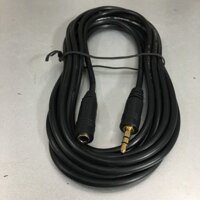 Cáp Tín Hiệu Nối Dài Âm Thanh Audio Cable 3.5mm Male to Female Audio Extension Cable OEM Black Length 5M